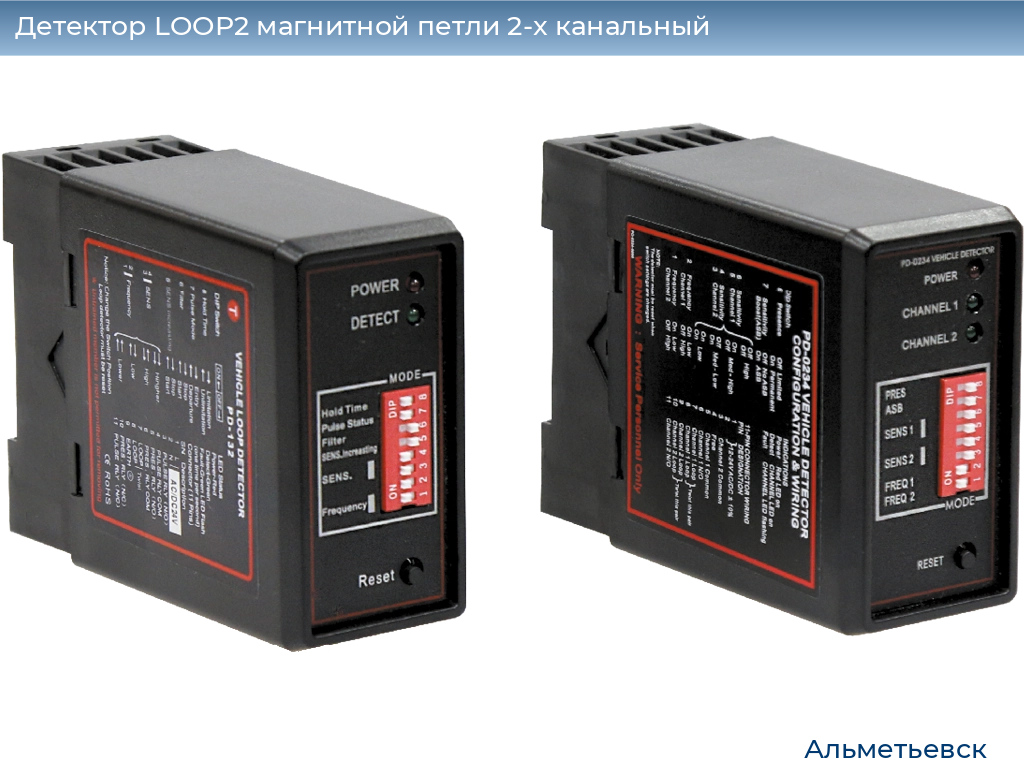 Детектор LOOP2 магнитной петли 2-x канальный, almetevsk.doorhan.ru